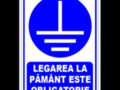 Indicator legarea la pamant este obligatorie